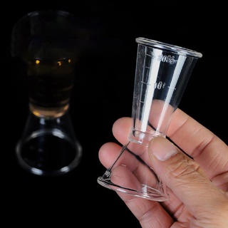 【Nder】 Plastic Jigger Single Double Cocktail Wine Short Drink Bar Party Measure Cup . (3)