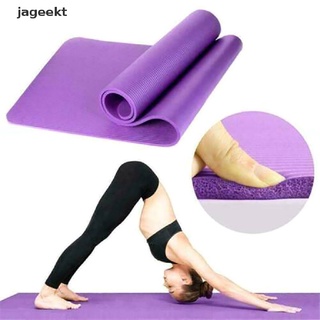 jageekt - alfombrilla de yoga antideslizante de 10 mm de grosor