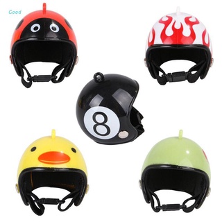 Good Chicken Helmet Pattern Fun Small Pet Poultry Head Protection Cover Hat (1)
