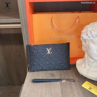 Tel Louis Vuitton Hombre En Relieve Embrague Moda Retro