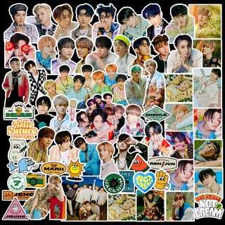 100pcs KPOP NCT DREAM Stickers HELLO FUTURE Album Photo Stickers DIY Journal Scrapbook Luggage Diary