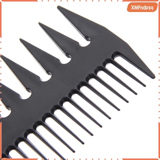 10pcs Black Professional Salon Hair Styling Comb Brushes For All Hair Types