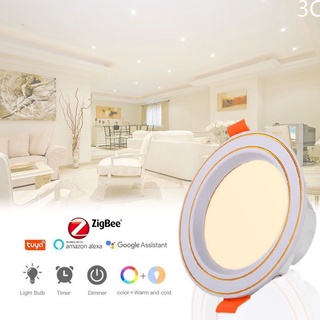 【COD】 Zigbee Smart Home LED Bulb Light Lamp RGB for Tuya Smart Life Smartthings Alexa Google Home f