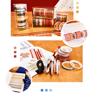 chink 20 rollos nacional cinta adhesiva morandi serie papelería cuenta de mano collage decoración bronceado material creativo trajes decorativo sellado pegatina (7)