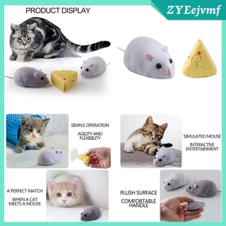 ratón móvil rata control remoto infrarrojo truco juguete gato/perro mascota mini juguetes