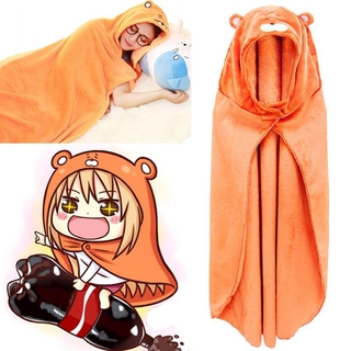 anime himouto! umaru-chan otaku cosplay disfraz manta de franela sudadera con capucha manta capa capa (1)
