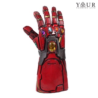avengers iron man faux infinity stones guante guante de cosplay prop disfraz de fiesta