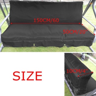 Futo Swing Cover silla impermeable plegable cojín Patio jardín Patio Patio jardín Patio al aire libre asiento de repuesto (rojo) (8)