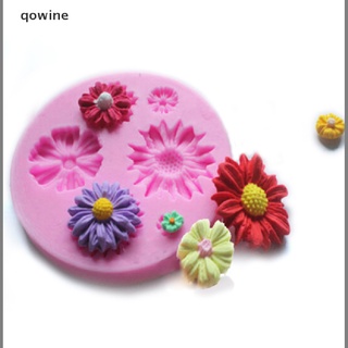 Qowine 3D-Flower-Silicone-Mould-Fondant-Cake-Decorating-Chocolate-Sugarcraft-Mold-DIY CL