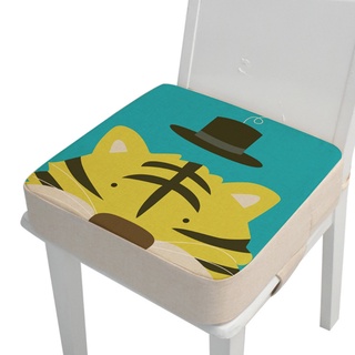 Inf Portátil 40x40 X 10cm niño Animal De dibujos Animados silla Alta Seat Booster Para bebé niño con almohadilla gruesa Para comedor (4)