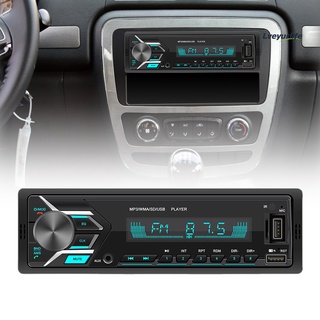 lyl swm-503 reproductor de audio de coche aux entrada grabación de audio negro dual usb compatible con bluetooth receptor de radio multimedia para vehículo