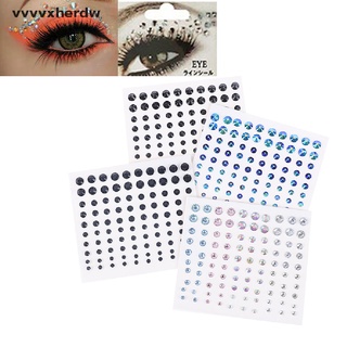 [Vvvvxherdw] Face Eyeshadow Diamonds Stickers Self Adhesive Body Decoration Temporary Tattoos hot