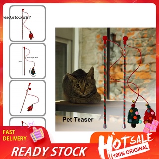 397 coloridos gatos Teaser gatos palo Teaser campana juguete descompresión gato suministros