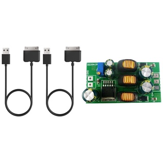 1 Unidad De Convertidor De Potencia De Doble Salida Positiva Y Negativa , ule Y 2 Unidades , Cable De Carga USB