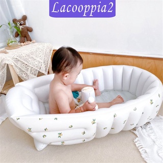 [LACOOPPIA2] Bañera inflable proteger la piel del bebé enchufe grueso de drenaje para viajes de viaje