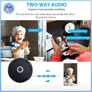 Cámara inteligente Ip 1080p Hd con detección De movimiento/memoria De audio Para bebé