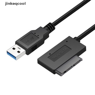 [jinkeqcool] cable adaptador sata slimline a usb 3.0 para laptop cd dvd rom drive 7+6 13pin hot