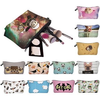 fashionjewelry - bolsa de almacenamiento para mujer, diseño de animales, diseño de cosméticos