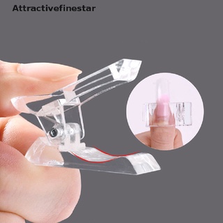 【AFS】 Nail Clip PVC Nail Fake Finger Extension UV Gel Manicure Art Builder Tool New 【Attractivefinestar】