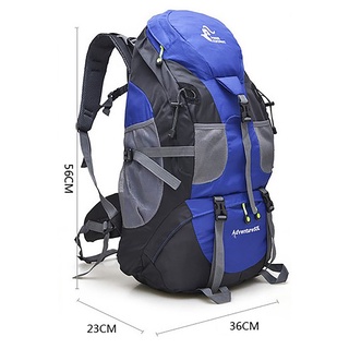 free knight 50l impermeable senderismo mochila trekking mochilas de viaje para deporte bolsa de escalada al aire libre bolsas de senderismo pack, negro (6)