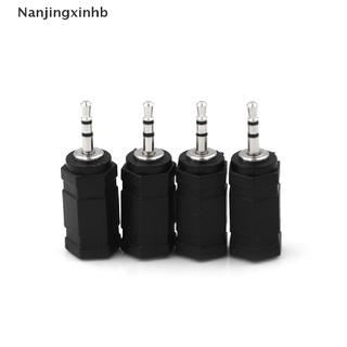 [nanjingxinhb] 4pcs 2,5 mm macho a 3,5 mm hembra adaptador de auriculares conector [caliente] (1)