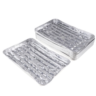 20 bandejas desechables de papel de aluminio para barbacoa, bandejas para hornear tartas, fiesta