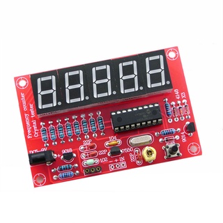 diy digital led 1hz-50mhz cristal oscilador contador de frecuencia medidor kit probador (1)
