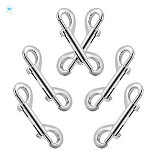 Bolts Snaps Double Ended Hook Zinc Alloy Trigger Chain Metal Clips for Key Holder Luggage Buckle