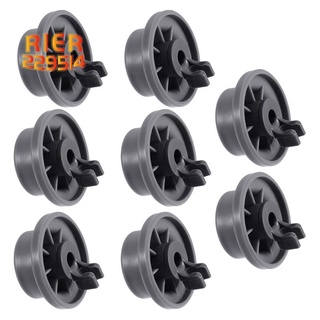 8 piezas de rueda de lavavajillas duradera 165314 lavavajillas inferior rueda de repuesto para whirlpool y kenmore lavavajillas