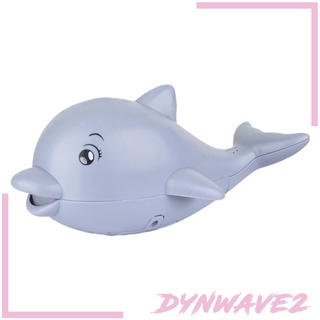 [DYNWAVE2] Juguetes creativos de baño de bebé delfín Spray de agua juguete para niños piscina gris