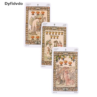 Dyfidvdo armonías Tarot cartas Tarot profecía adivinación Deck entretenimiento juego de mesa MY
