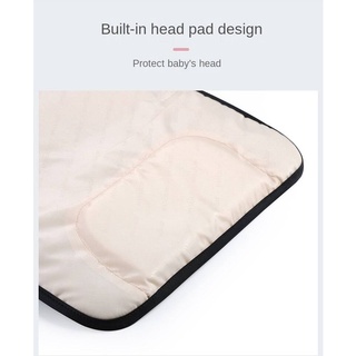 Ptu multifuncional bebé cambiador de mesa impermeable bolsa portátil bebé cambiador de pañales bolsa de almacenamiento incorporado productos de bebé (6)