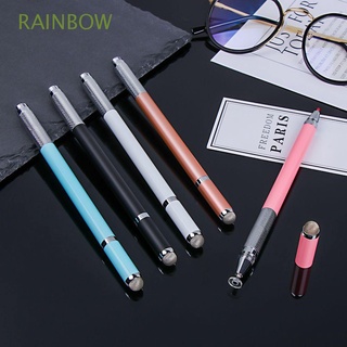 RAINBOW Portable Capacitive Stylus Sensitive Drawing Pen Touch Screen Pen Accessories Universal Tablet Phone lightweight Touchpen/Multicolor