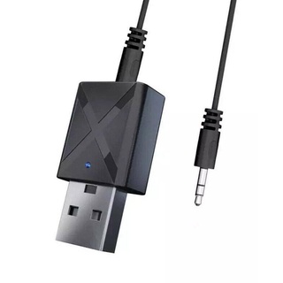 2 En 1 Transmisor Inalámbrico Bluetooth Receptor Dongle USB Y0X6 5.0 Aux X6C2