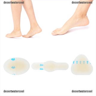 DECL 4pcs foot care skin hydrocolloid plaster blister relief heel protector patches 210824