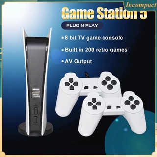 Game Console USB Wired Video Game Console With 1280 Classic Games 8 Bit TV Console Retro Handheld Game Player AV Output incompact