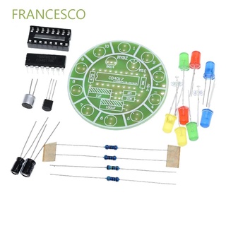 Kit De luces electrónicas De luz Led electrónicas Para francia/Cd4017/con control De Voz Para laboratorio electrónico