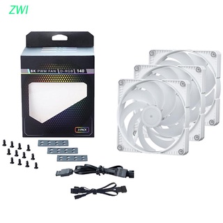 ZWI 14cm Mute ARGB Desktop Host PC Chassis Cooling Fan Computer Heatsink Cooler
