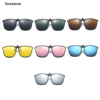 lovezuv 1 PCS Unisex Sunglasses Anti-Glare Driving Polarized Clip-on Glasses With Flip CL