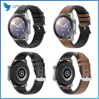 Correa de silicona de cristal para Samsung Galaxy Watch 3 45 mm Amazfit GTR 2