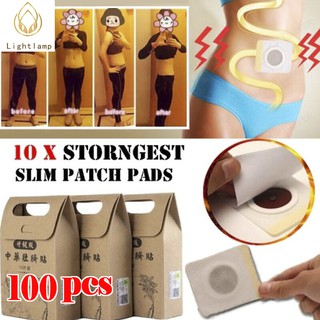 100 pzs almohadillas adhesivas para adelgazar/pérdida de peso/más fuerte/almohadillas adhesivas Detox