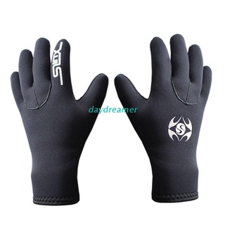 día 1 par de guantes de buceo de natación de 3 mm de neopreno antideslizante cálido unisex buceo buceo guantes