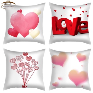 Valentine's Day Series Super Soft Peach Skin Pillow Cover