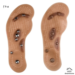 1 par de almohadillas para cuidado de los pies acupresión adelgazante plantilla de almohadilla magnética zapatos de masaje plantillas (1)