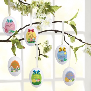 Easter Day Creative Easter Egg DIY Kit for Children 50pcs Eggs Colorful Pen Stickers Home Decoration Party Pendant twe