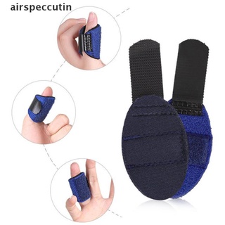 [airspeccutin] 1 pieza de férula de dedo protección contra fracturas corrector de apoyo alisado vendaje [airspeccutin]