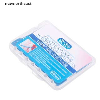 [newnorthcast] 16 pzs cepillos interdentales para limpieza dental/herramienta de cuidado bucal