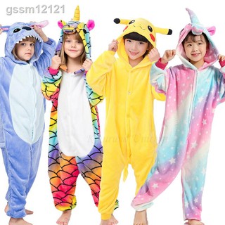 Onesie niño unicornio Para niño Kigurumi spot Pijama Casa ropa cálida Anime Cosplay overol general Pijima