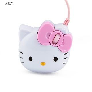 xi 3D Hello Kitty Wired Mouse USB 2.0 Pro Gaming Optical Mice For Computer PC Pink cl (4)