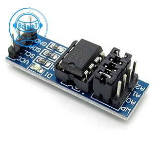 At24C256 Chip Sockets I2C Serial EEPROM almacenamiento de datos ule con indicador LED a bordo